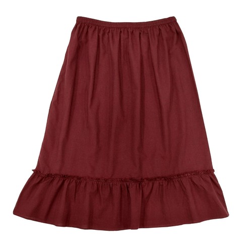 Cotton Half Slip Petticoat Skirt Ruffle Dress Extender Underskirt For Women - Picture 16 of 16