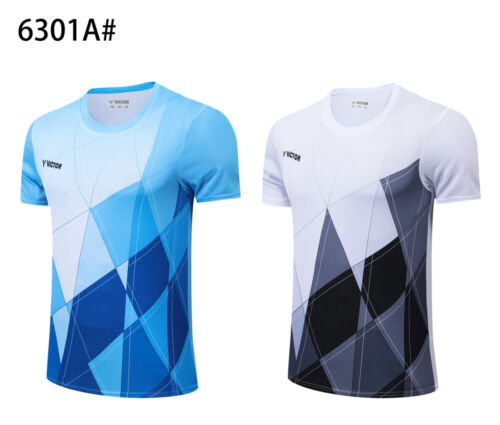 Nuove T-shirt senza maniche VICTOR per bambini adulti vestiti da tennis badminton - Foto 1 di 11
