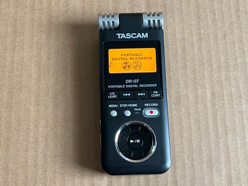 Tascam DR-07 Portable Handheld Digital Audio Recorder (Unit Only) - Picture 7 of 8