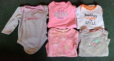 HUGE 20 Piece 6-9 Month Girls Winter Clothes Lot, Pants, Shirts, Pajamas