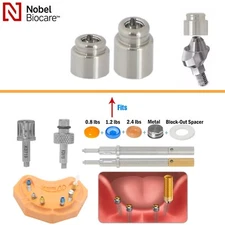 Nobel Compatible Locator Kit Multi-Unit 4.8 Abutments Tools 3.0/5.0mm Titanium