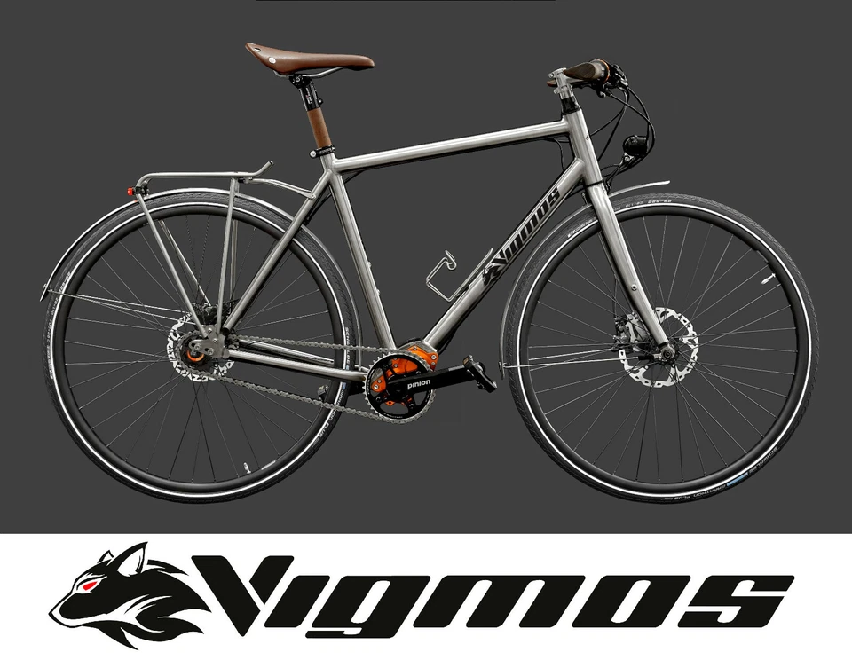 Velo Titan Wood Holz MTB titanium bike Rohloff Tewntyniner pinion Natur Bio