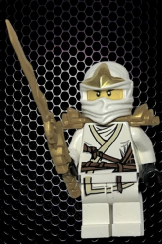 Lego® Minifigur njo031, Ninjago / Rise of the Snakes, Zane ZX Schwert Waffe