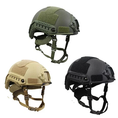 NIJ IIIA Ballistic FAST Helmet UHMW-PE Tactical Helmet with Liner Option New