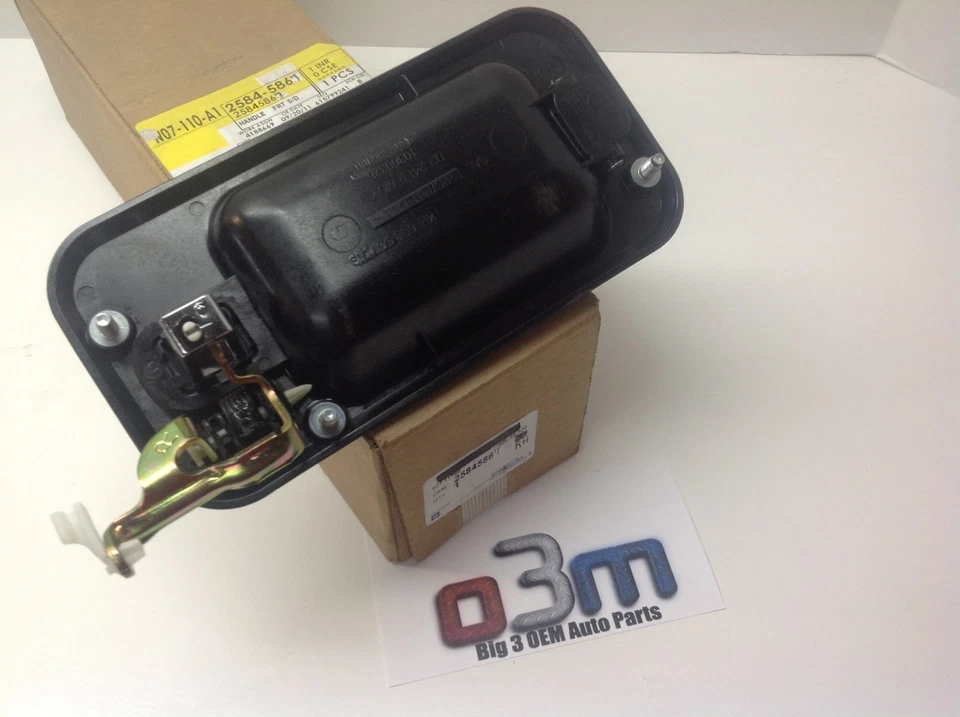 06-09 Manija de puerta cromada exterior delantera pasajero derecha Hummer H2 nueva OEM 25845867 Foto 2 de 2