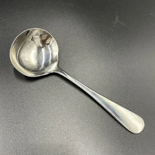 Dansk SILHOUETTE Stainless 18/10 Flatware Gravy Ladle Glossy Wide Tip