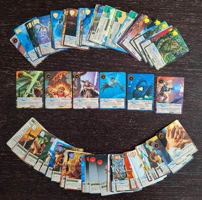 Spellfire Master The Magic- Forgotten Realms Booster Set 78 verschiedene Karten