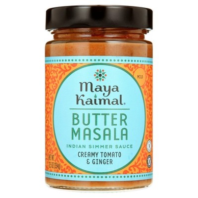Maya Kaimal Butter Masala Mild Indian Simmer Sauce, 12.5 oz