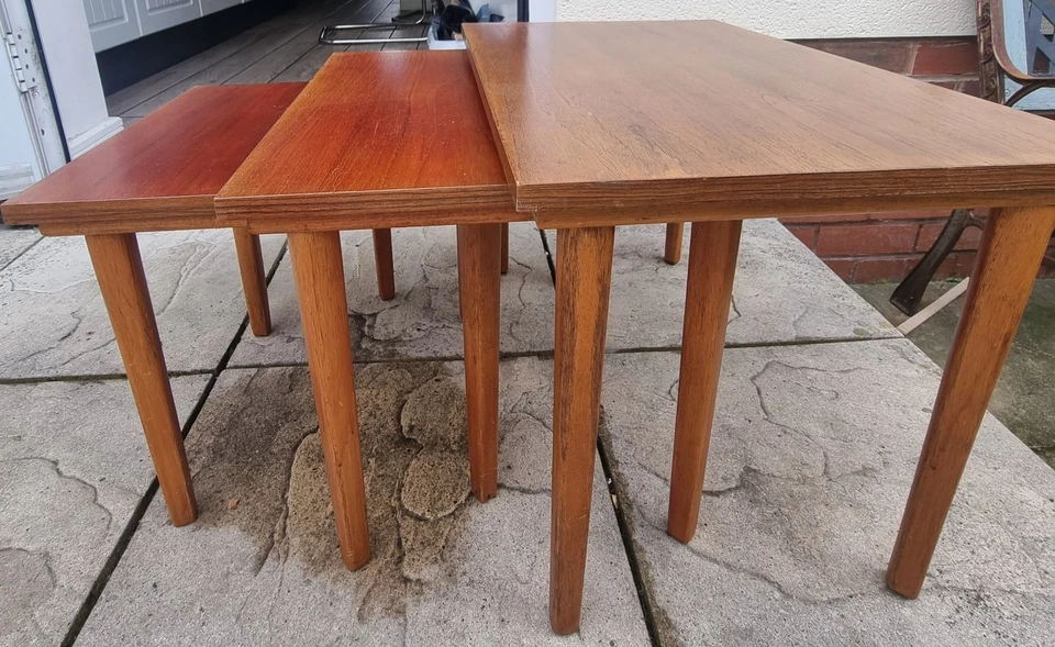 Trio MCM Nesting Tables No 1772. - Image 2 of 4