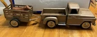 1959/1960 Tonka Stepside Pickup Truck, Original Condition Tailgate and trailer