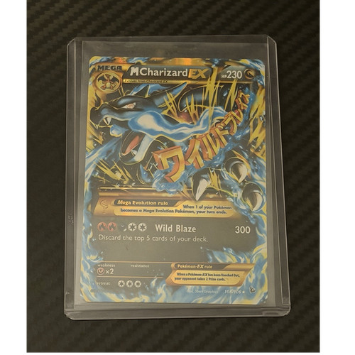 Pokemon Company Charizard M Charizard EX 108/106 XY Mega Full Art Holo UR 230HP