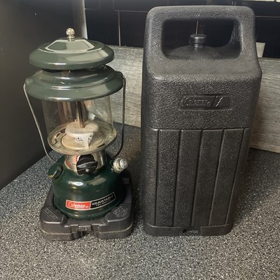 Coleman 288A700 Adjustable Two Mantle Liquid Fuel Lantern with Hard Carry Case