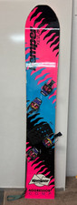RARE Vintage 1989 Kemper Aggressor Comp 170cm Snowboard Emery Hard Boot Bindings