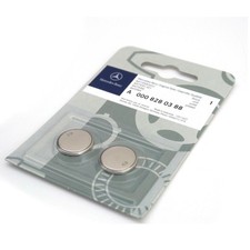 MERCEDES REMOTE CONTROL KEY FOB BATTERY PACK SET 2PCS GENUINE