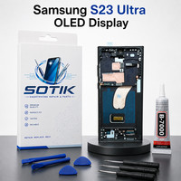 Display Oled Samsung Galaxy S23 Ultra 5G Mit Fingerprint S918 Bildschirm Rahmen