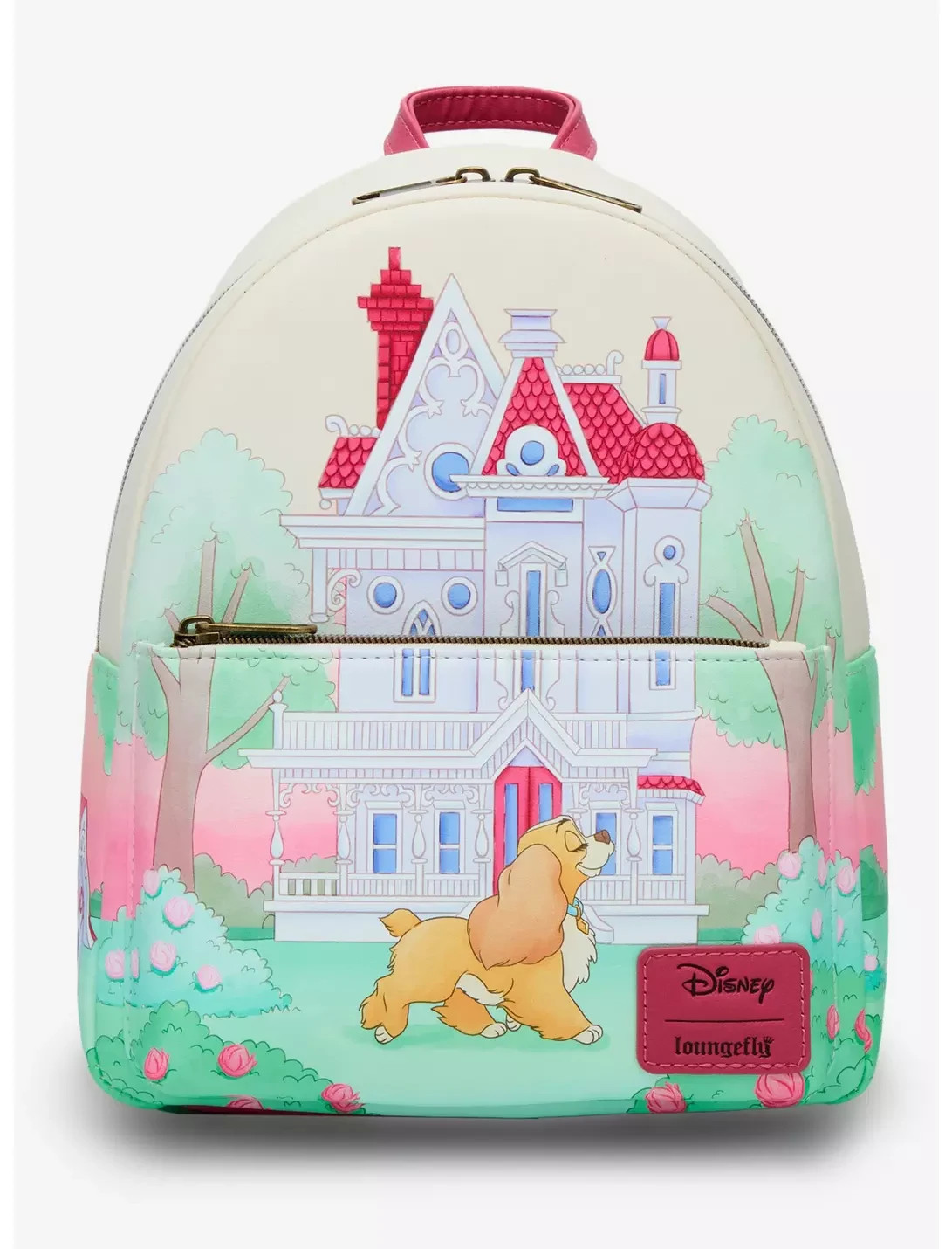 Loungefly Disney Lady And The Tramp House Mini Backpack
