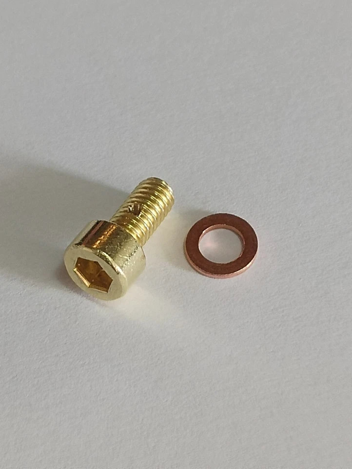 Vis purge boîtier thermostat refroidissement Citroën Peugeot Fiat Lancia Opel - Photo 1/4