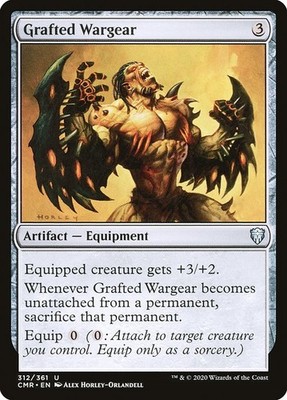 [MTG] Grafted Wargear (312) (CMR) LP-HP