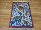 Turkish Oushak(Tree Of Life)Birds Multicolored Handmade Bohemian Rug 2x3 Ft — photo 3