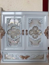 Flower Knows Butterfly Cloud Collar Series All-In Empty Makeup Vanity Box NIB