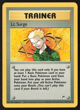 Gym Heroes #101/132 Lt. Surge (101) on eBay