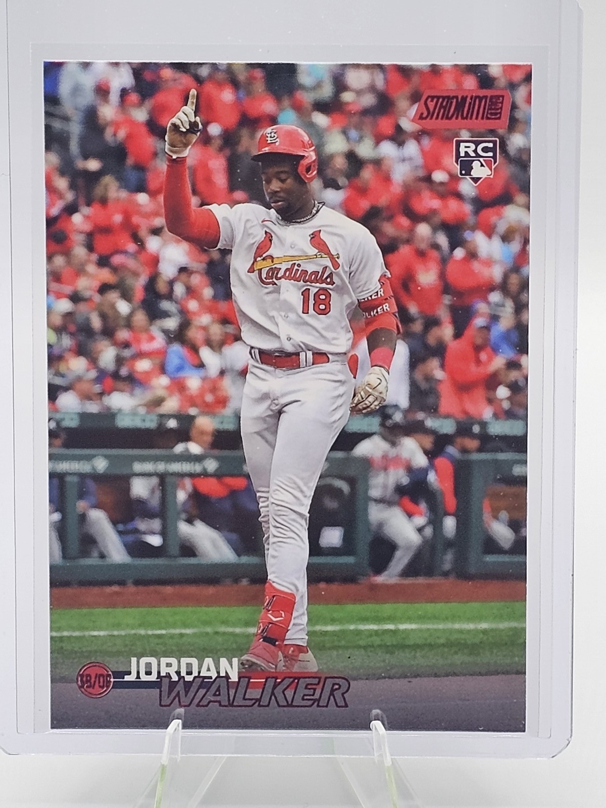 2023 Stadium Club #164 Jordan Walker Red Foil