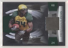 2009 Playoff Prestige Prestigious Picks Green Materials Jeremiah Johnson 0f3j