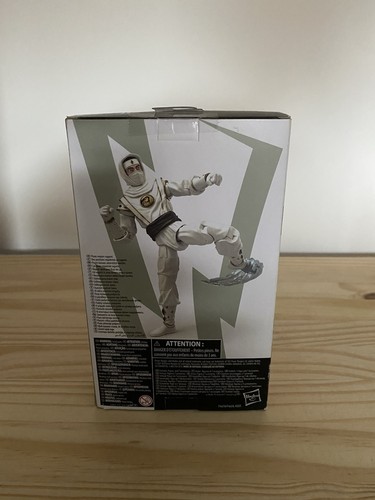 Power Rangers Lightning Collection White Ninja Ranger & Tenga Warrior (BNIB) - Afbeelding 4 van 9