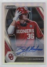 2021 Panini Prizm Draft Picks Silver Prizm Auto Tyler Hardman #PDP153 Auto s1i