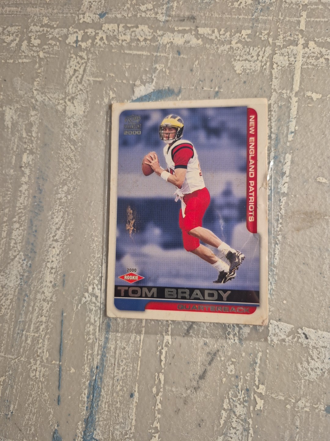 2000 Pacific Paramount - Tom Brady #138 (RC)