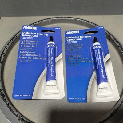 Lot of 2 Ancor Dielectric Silicone Compound, 700115