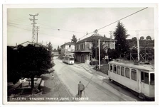 TRICESIMO (Udine). TRAM Udine-Tarcento. Non vg. 1930s.