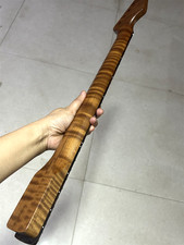 AAA Reverse head 22Fret Roasted Flame maple Electric guitar Neck part rosewood