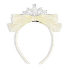 Princess Tiara Crown Headbands Cute Tulle Bow Tiaras Birthday Headband Tiaras...
