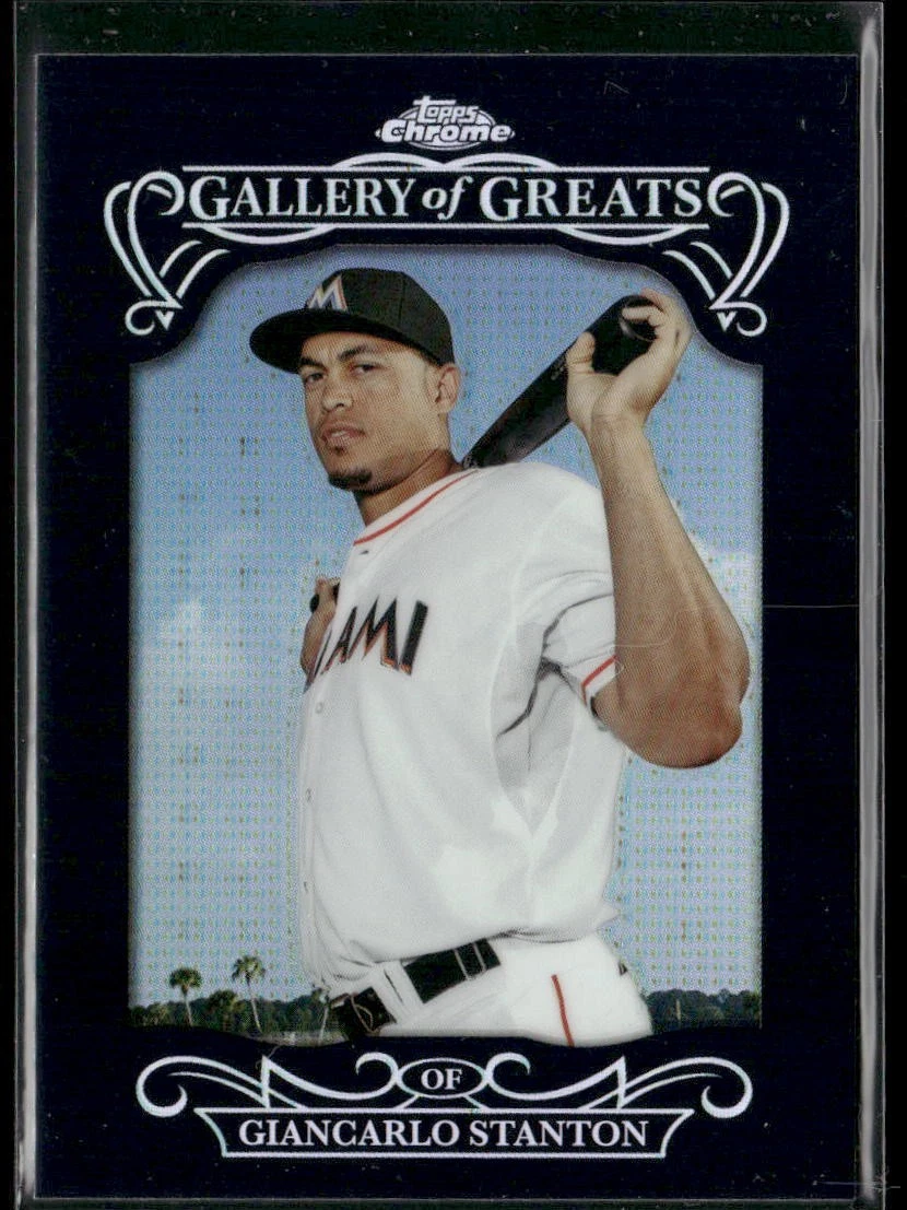 Las mejores ofertas en 2015 Topps Chrome - Giancarlo Stanton #GGR
