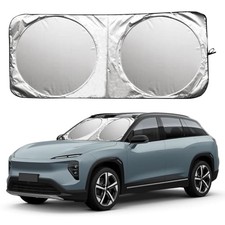 Car Windshield Sun Shade, Cool Reflective Sun Blocker, 64.96x35.43inches