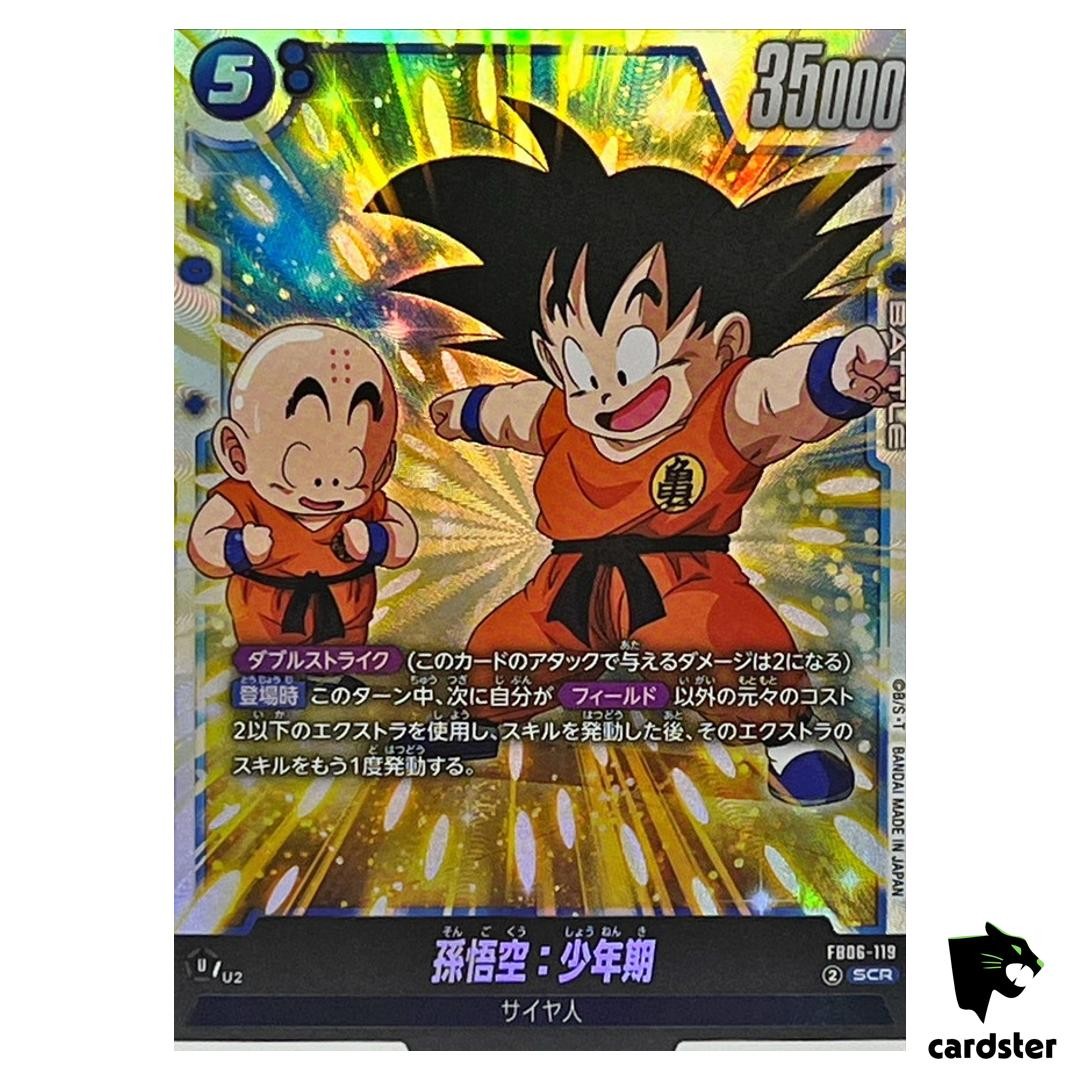 Son Goku Childhood SCR FB06-119 Dragon Ball Fusion World