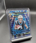 2025 Panini Mosaic Football Blue Tetairoa McMillan #11 PSA 9