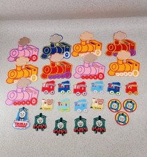 Bundle Of 28 Iron On Sew On Steam Train Patches Big & Small Job Lot