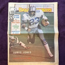 Dallas Cowboys Weekly Nov 22, 1980 James Jones