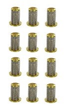 12 of Teejet Brass Check Valve Tip Strainer w/ SS 100 Mesh Screen Opens @ 10 PSI