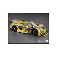Bittydesign AR8-GT3 1/8 Gt Clear Body 325Mm (Ult | 0.75Mm) / BDGT8-R8ULT