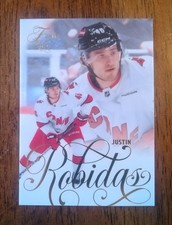 Justin Robidas RC 2025-26 Flair Hockey Base Card #185 Mint Rookie