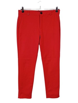MANGO BASICS Chinohose Damen Hose Gr. DE 40 rot Casual-Look
