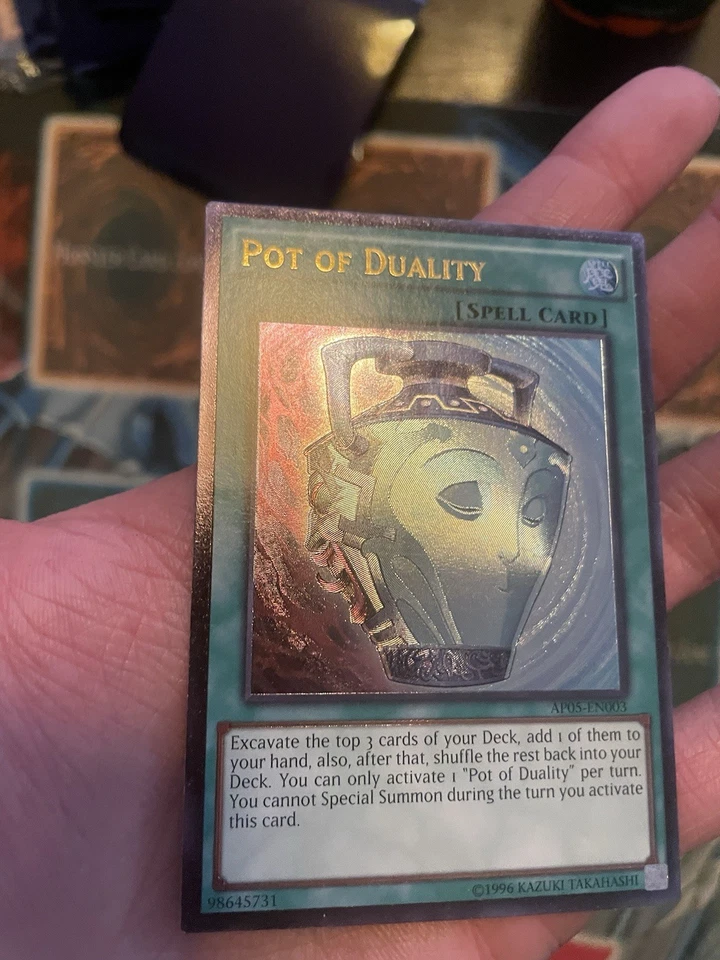 Yu-Gi-Oh! Pot of Duality - AP05-EN003 - Ultimate rare - NM!! - Image 4 of 4