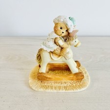 Vintage 1991 Cherished Teddies "Beth Bear Hugs" Collectible Figurine Bear