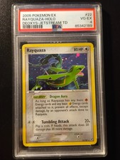 Rayquaza Holo 22 PSA 4 22/107 Deoxys Jetstream English