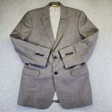 Brooks Brothers Explorer Fitzgerald 38S Stretch Blazer Sport Coat Jacket Gray