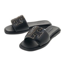 Tory Burch Double T Logo Slide Mule 100340485