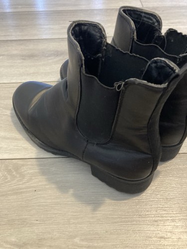 Modische schwarze Damen-Stiefeletten von Matalan Größe 6 UK - Bild 3 von 11
